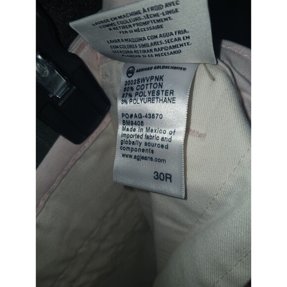 AG Adriano Goldschmied Shorts 30R‎ Mens Canyon Flat Front Light Pink Relaxed Fit - Picture 4 of 10